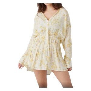 O'Neill Women's Printed Cami Cover Up Dress Size Small NWT Summer Beachy